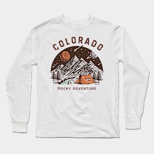 Colorado - Rocky Adventure Long Sleeve T-Shirt